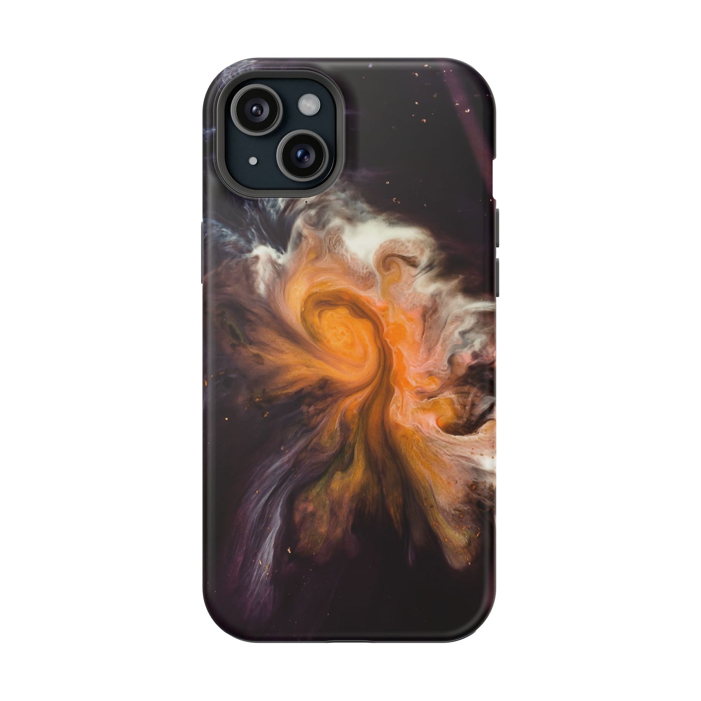 Galactic Ember Nebula Phone Case – MagSafe Compatible for iPhone & Samsung Galaxy