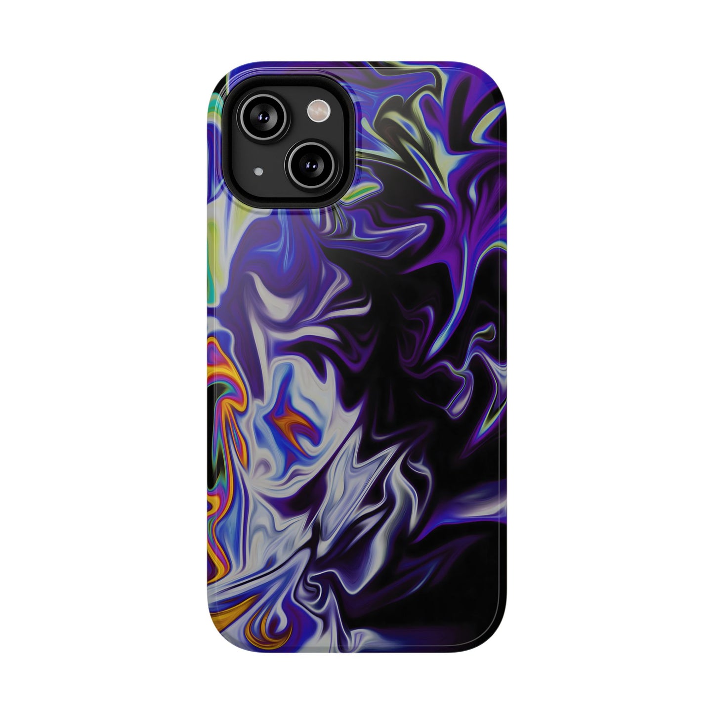 Dark Cosmic Swirl Phone Case – MagSafe Compatible for iPhone & Samsung Galaxy