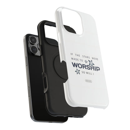 Psalm 14 8:3 "Stars Made to Worship" Phone Case – MagSafe Compatible for iPhone & Samsung Galaxy