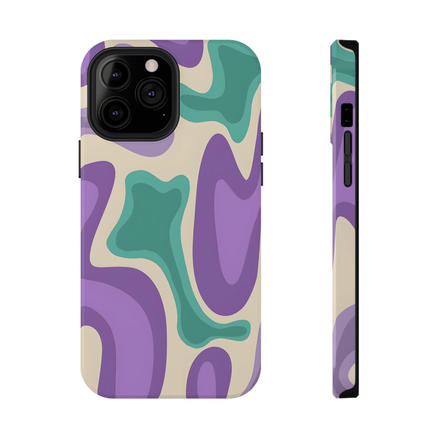 Funky Psychedelic Swirl Phone Case – MagSafe Compatible for iPhone & Samsung Galaxy