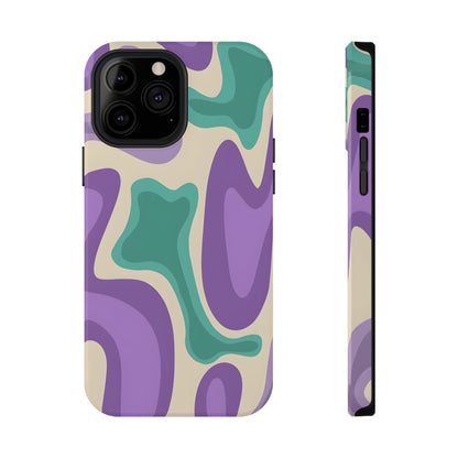Funky Psychedelic Swirl Phone Case – MagSafe Compatible for iPhone & Samsung Galaxy