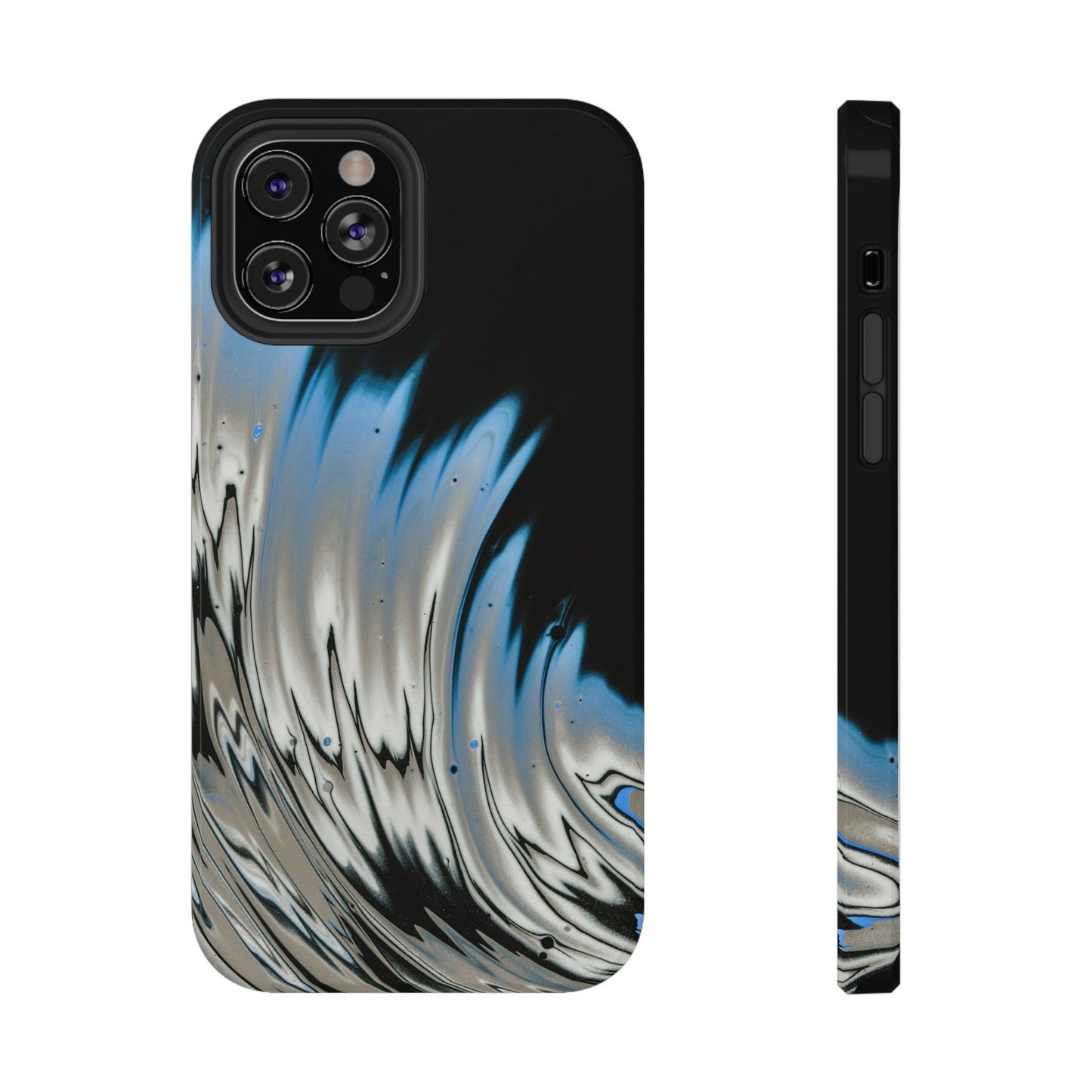 Arctic Wave Flow Phone Case – MagSafe Compatible for iPhone & Samsung Galaxy