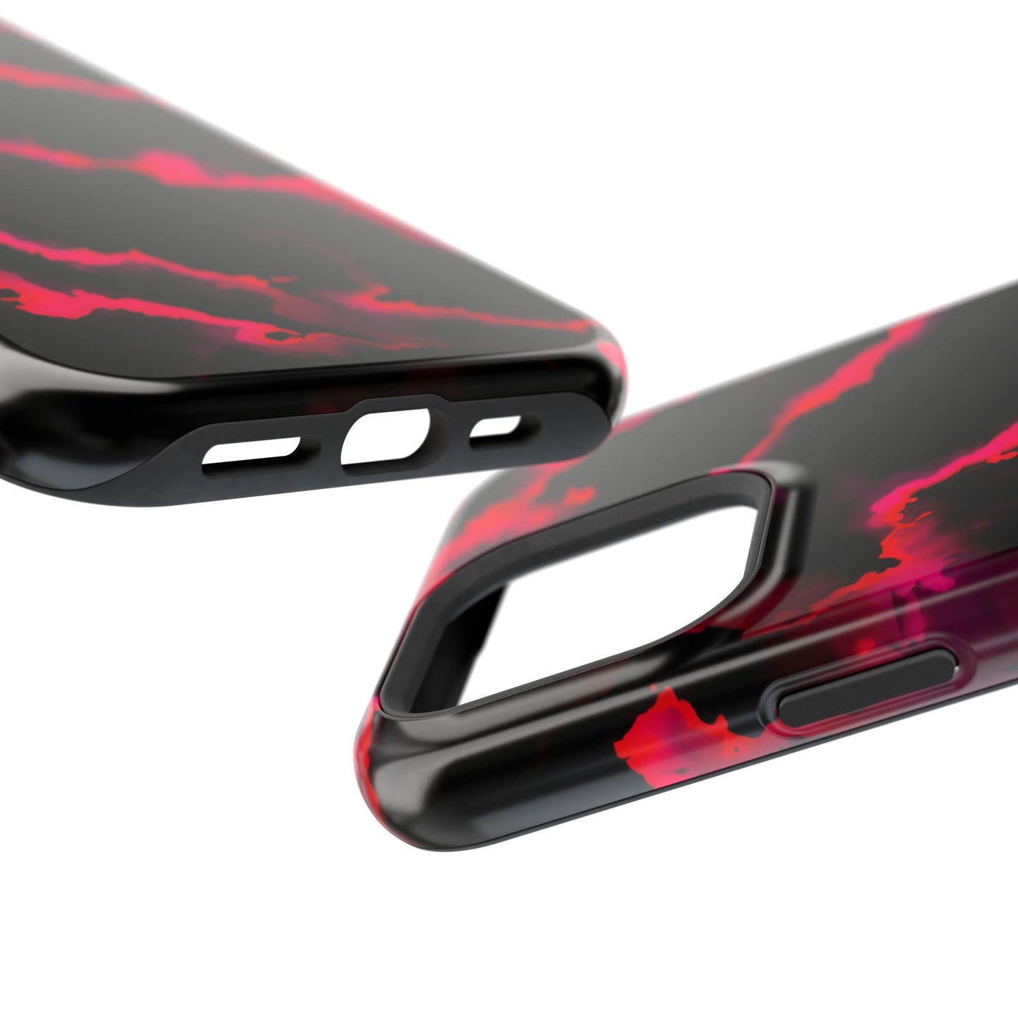 Electric Inferno Lightning Strike Phone Case – MagSafe Compatible for iPhone & Samsung Galaxy