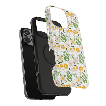 Floral Meadow Phone Case – MagSafe Compatible for iPhone & Samsung Galaxy