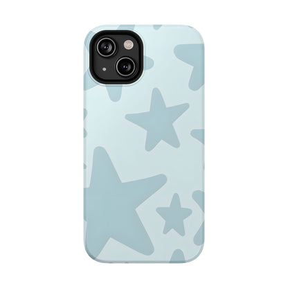 Minimalist Star Pattern Phone Case – MagSafe Compatible for iPhone & Samsung Galaxy