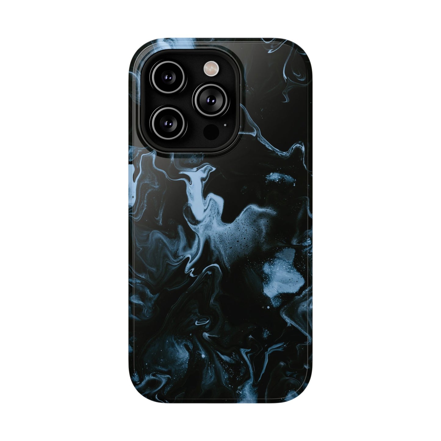 Midnight Frost Swirl Phone Case – MagSafe Compatible for iPhone & Samsung Galaxy