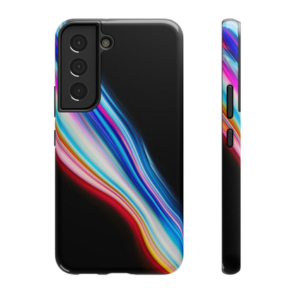 Neon Light Streak Phone Case – MagSafe Compatible for iPhone & Samsung Galaxy