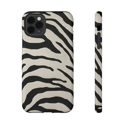 Classic Zebra Stripes Phone Case – MagSafe Compatible for iPhone & Samsung Galaxy