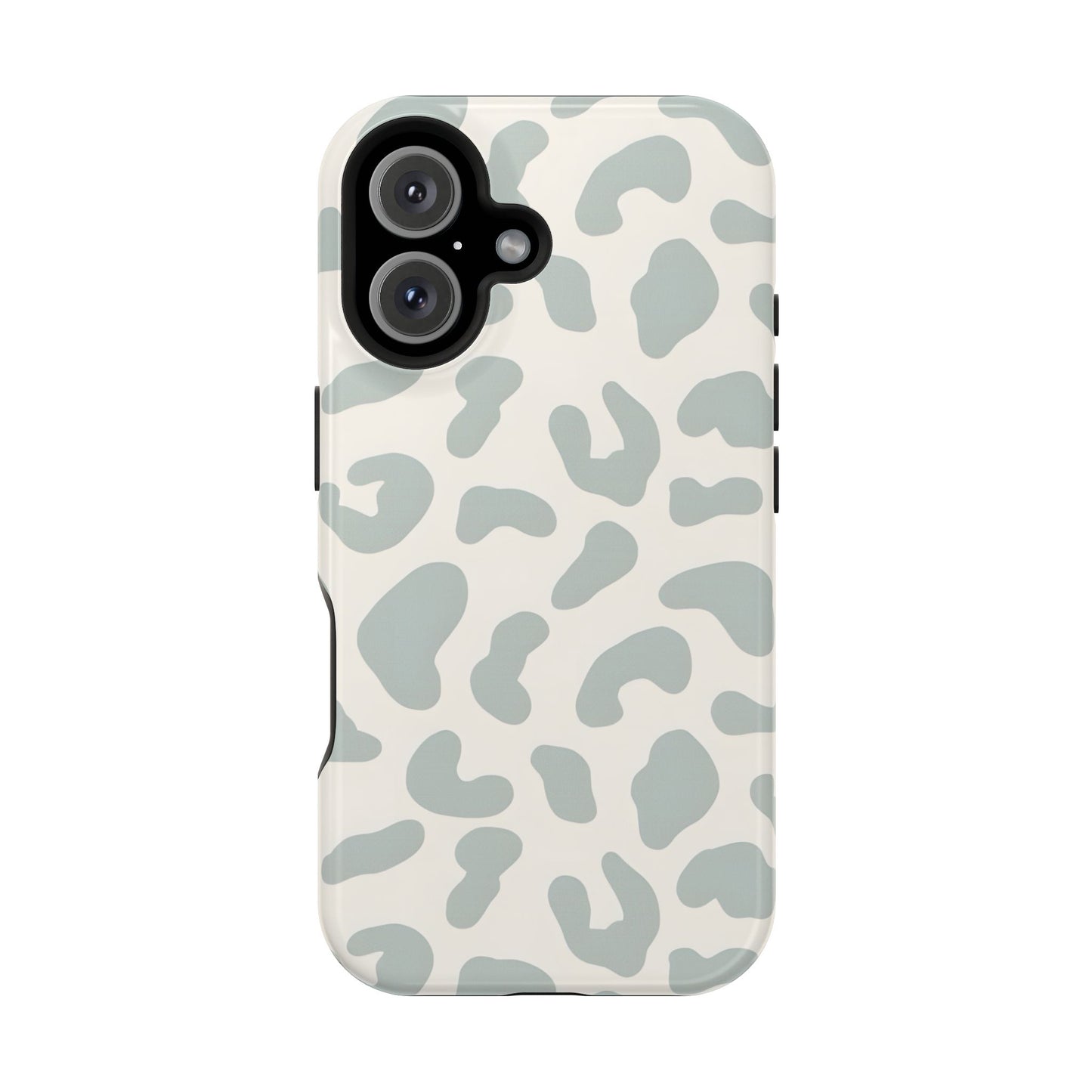 Soft Gray Camo Print Phone Case – MagSafe Compatible for iPhone & Samsung Galaxy