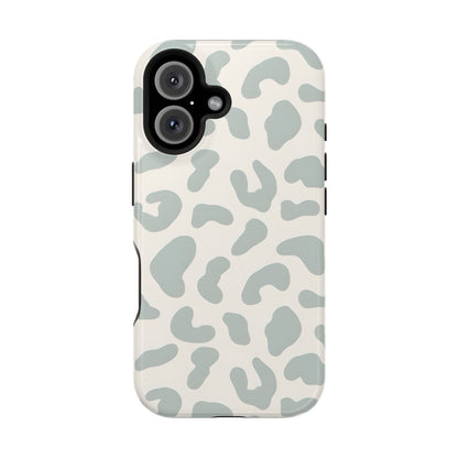 Soft Gray Camo Print Phone Case – MagSafe Compatible for iPhone & Samsung Galaxy