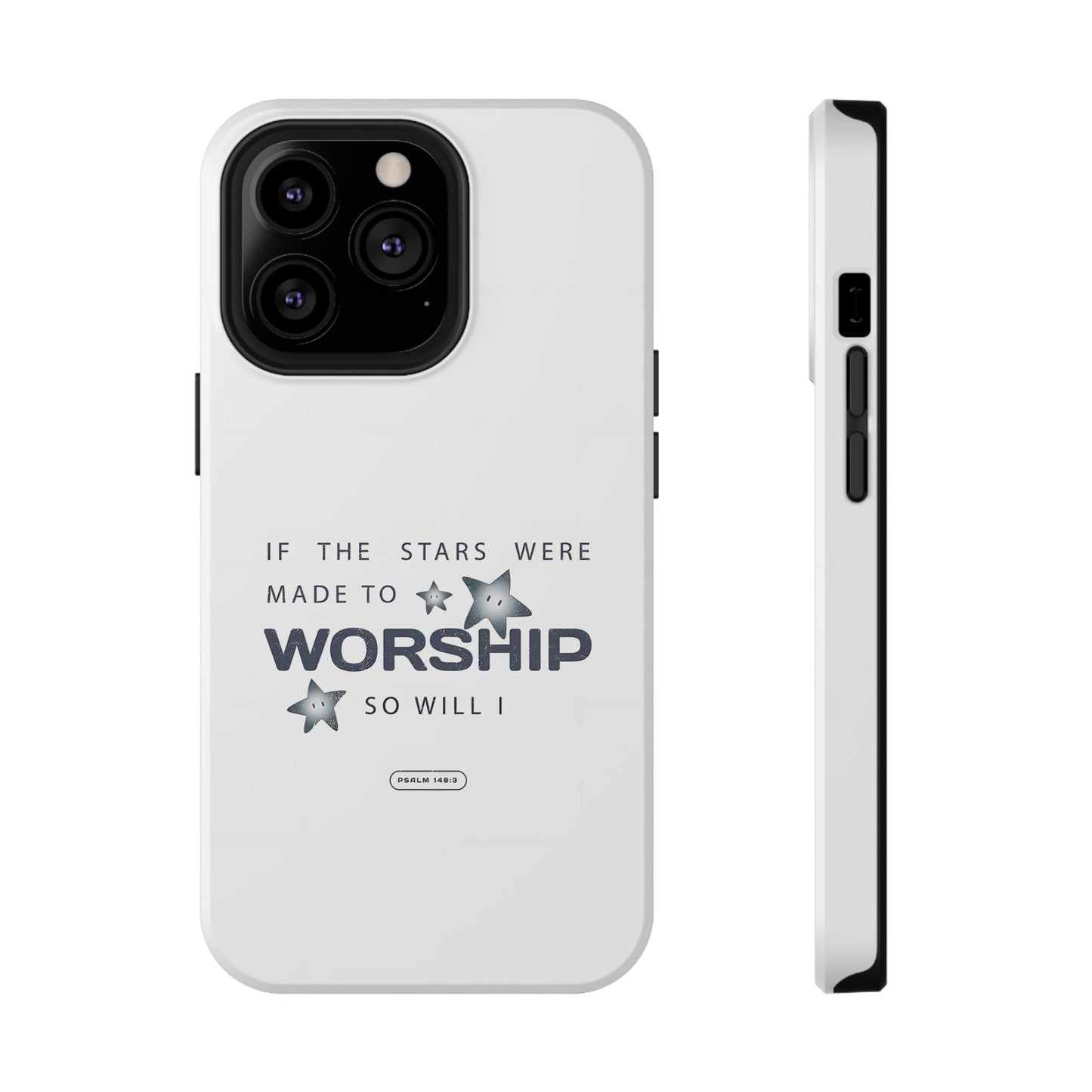 Psalm 14 8:3 "Stars Made to Worship" Phone Case – MagSafe Compatible for iPhone & Samsung Galaxy