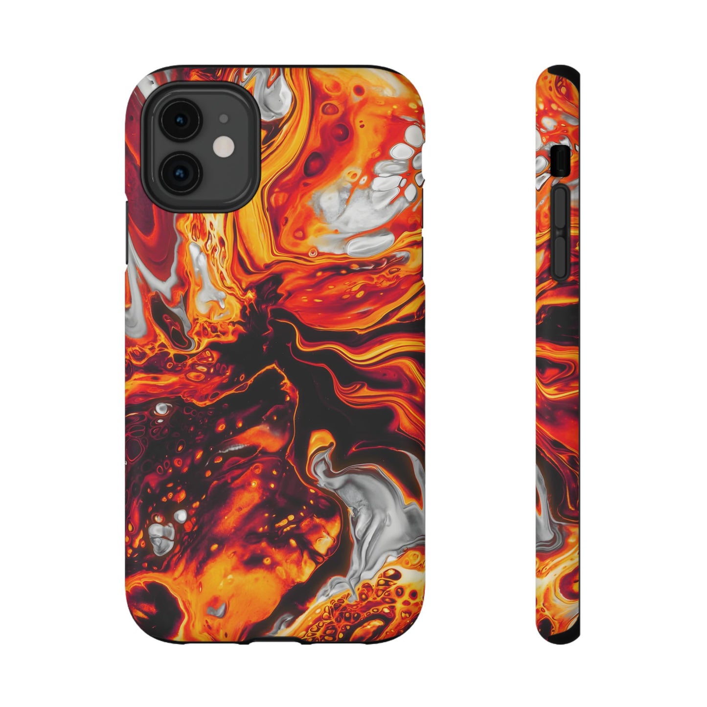 Molten Lava Abstract Phone Case – MagSafe Compatible for iPhone & Samsung Galaxy