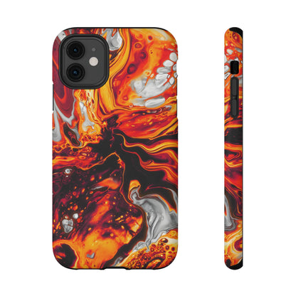 Molten Lava Abstract Phone Case – MagSafe Compatible for iPhone & Samsung Galaxy