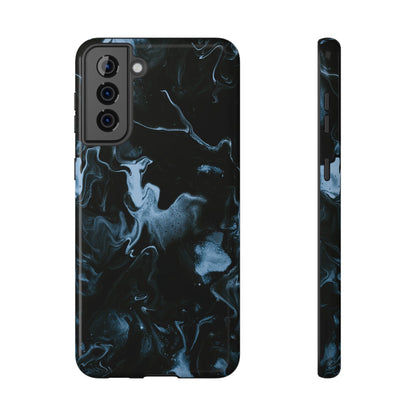 Midnight Frost Swirl Phone Case – MagSafe Compatible for iPhone & Samsung Galaxy