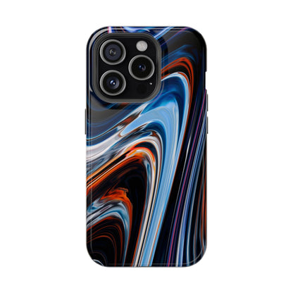 Vibrant Swirl Energy Phone Case – MagSafe Compatible for iPhone & Samsung Galaxy