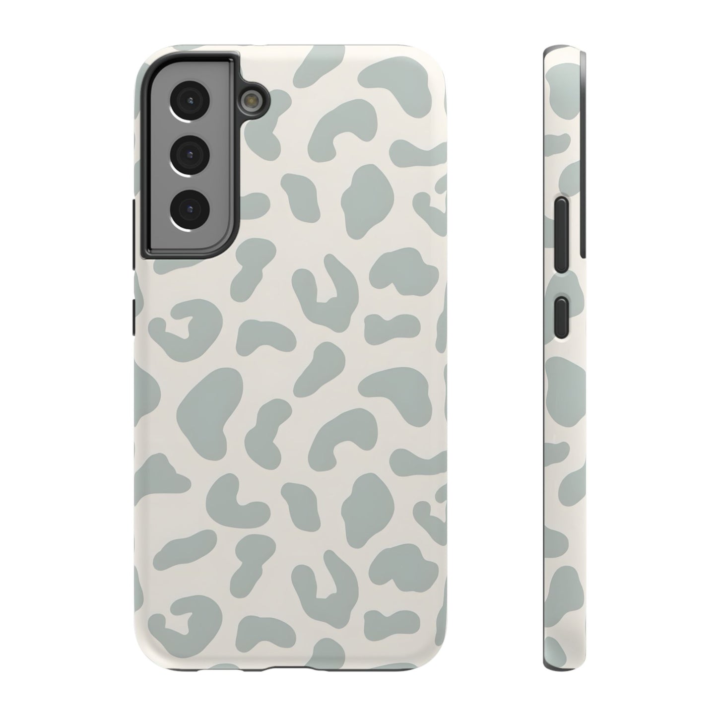 Soft Gray Camo Print Phone Case – MagSafe Compatible for iPhone & Samsung Galaxy