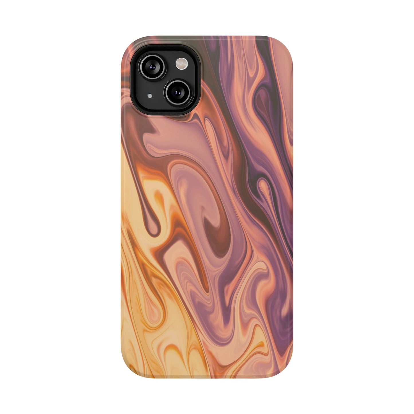 Golden Hour Swirl Phone Case – MagSafe Compatible for iPhone & Samsung Galaxy