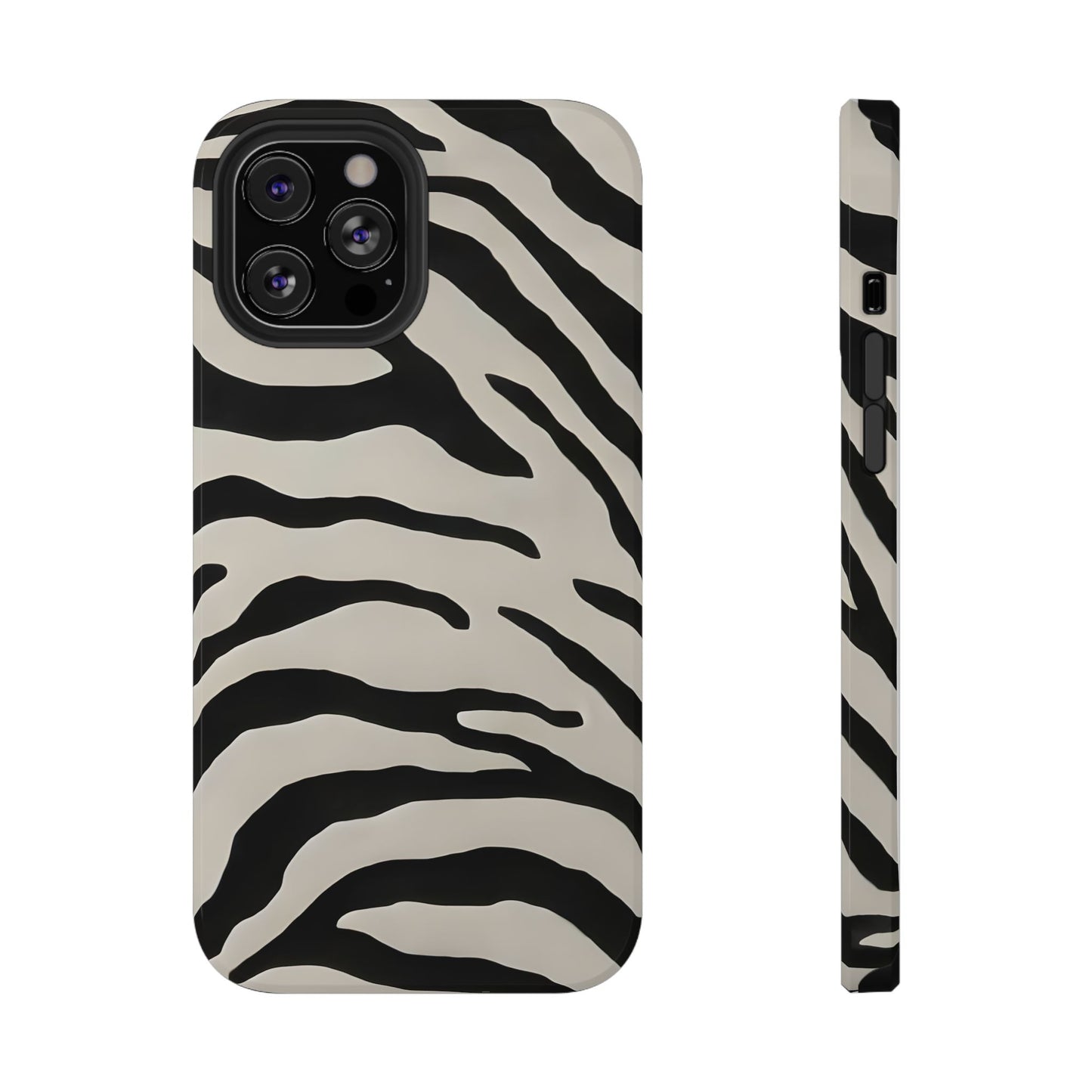 Classic Zebra Stripes Phone Case – MagSafe Compatible for iPhone & Samsung Galaxy