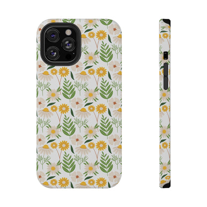 Floral Meadow Phone Case – MagSafe Compatible for iPhone & Samsung Galaxy