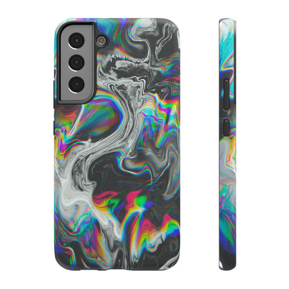 Holographic Swirl Phone Case – MagSafe Compatible for iPhone & Samsung Galaxy