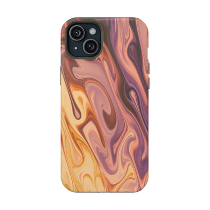 Golden Hour Swirl Phone Case – MagSafe Compatible for iPhone & Samsung Galaxy