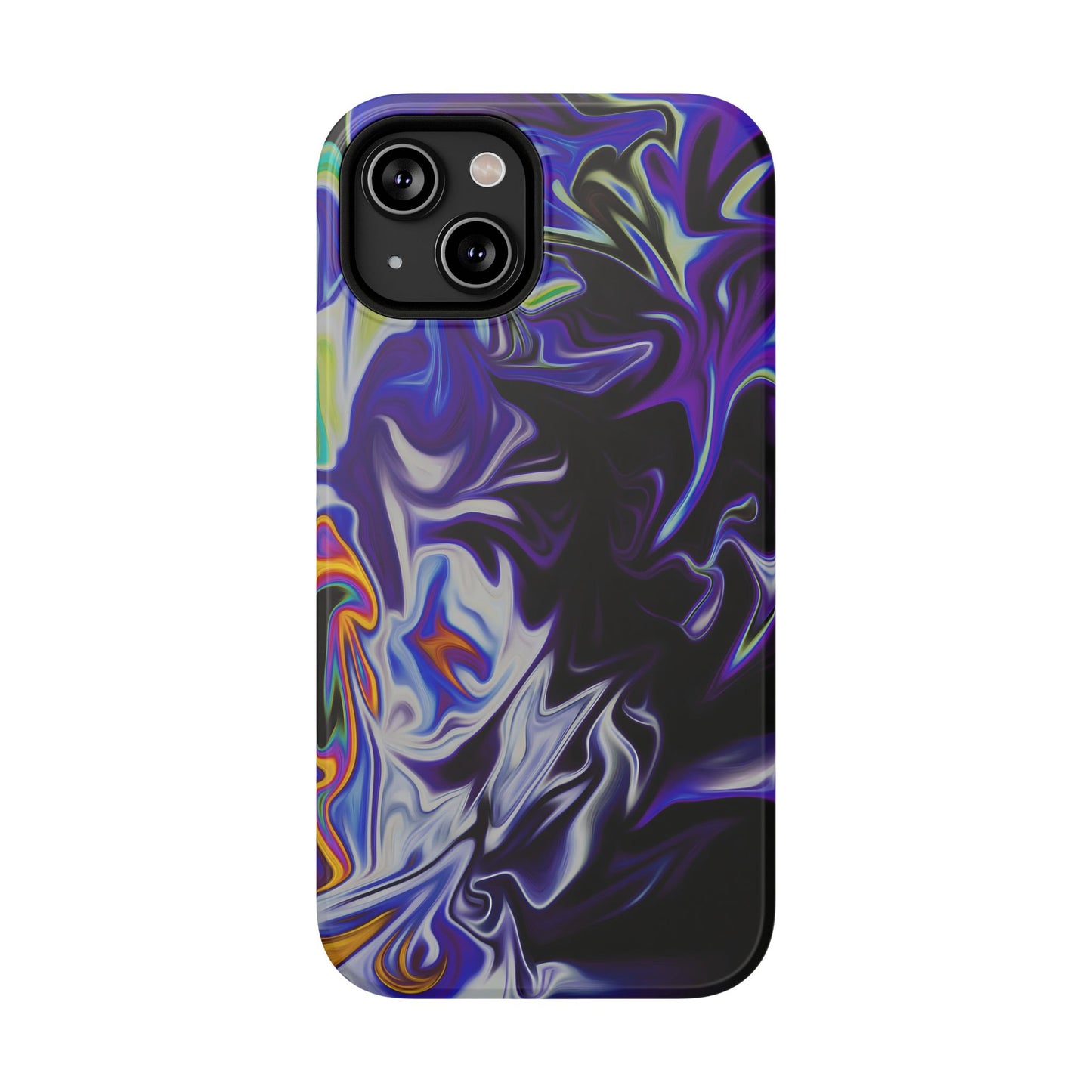 Dark Cosmic Swirl Phone Case – MagSafe Compatible for iPhone & Samsung Galaxy
