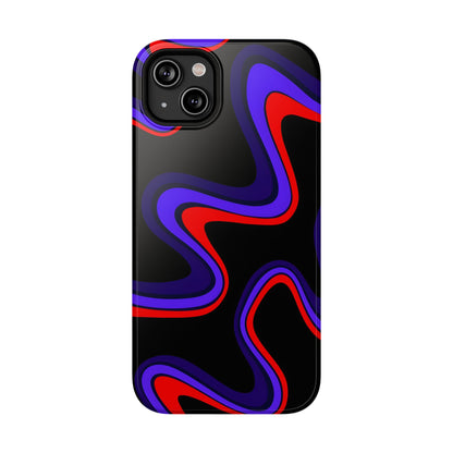 Psychedelic Wave Phone Case – MagSafe Compatible for iPhone & Samsung Galaxy