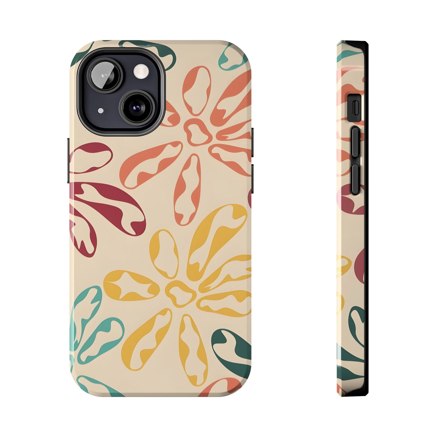 Tropical Flower Tough iPhone Case - iPhone 15-11 All Sizes