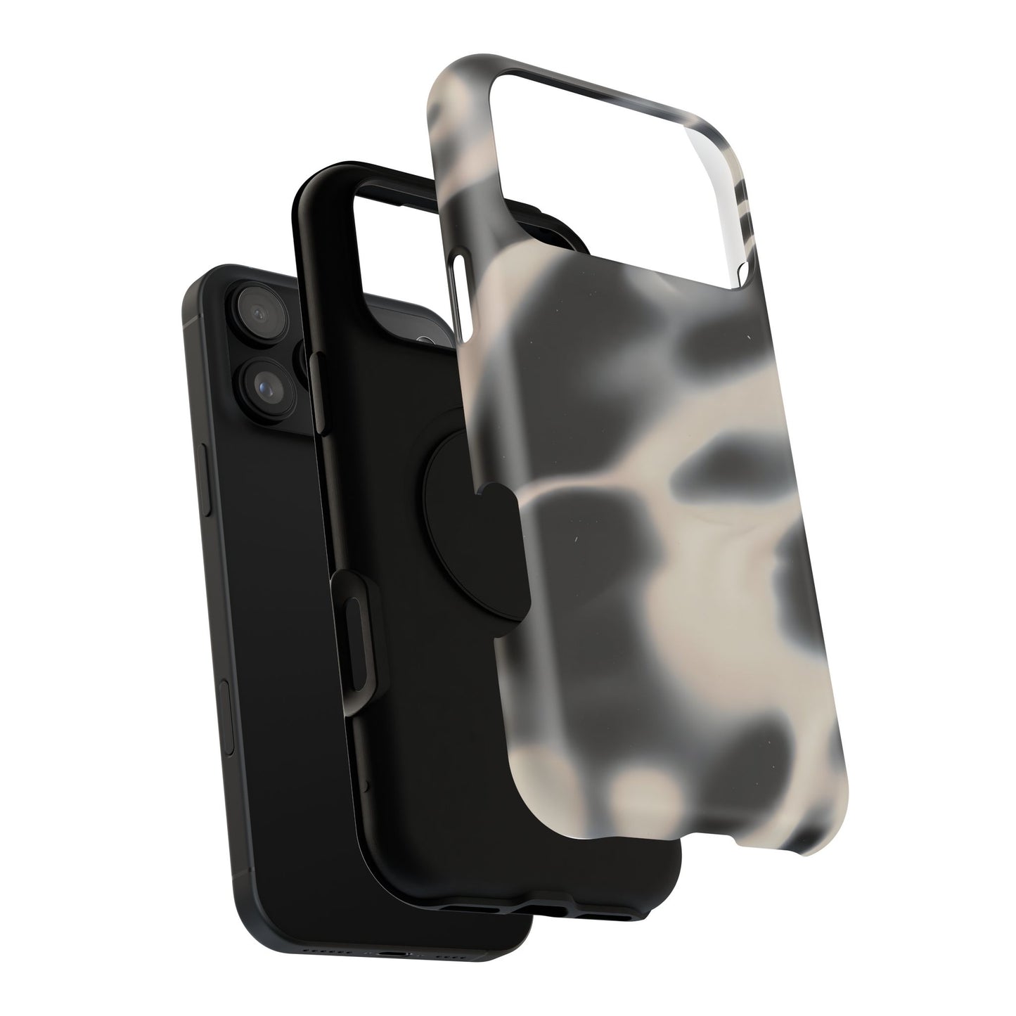 Smoky Marble Swirl Phone Case – MagSafe Compatible for iPhone & Samsung Galaxy