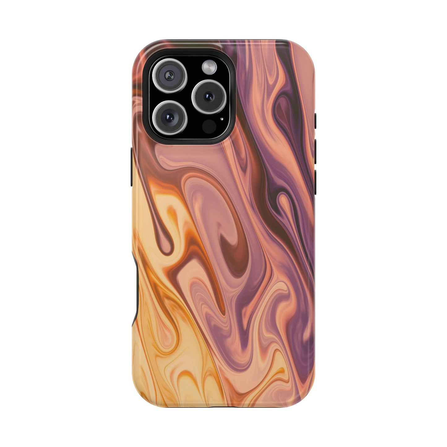 Golden Hour Swirl Phone Case – MagSafe Compatible for iPhone & Samsung Galaxy