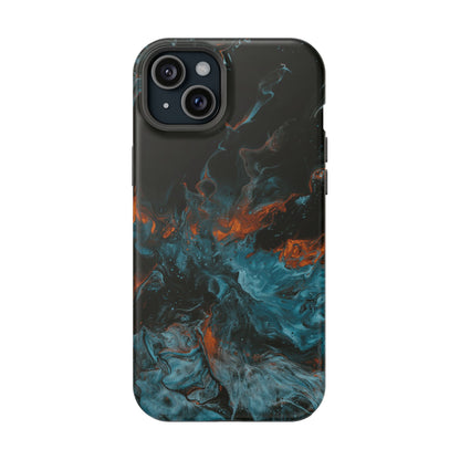 Cosmic Swirl Abstract Phone Case – MagSafe Compatible for iPhone & Samsung Galaxy
