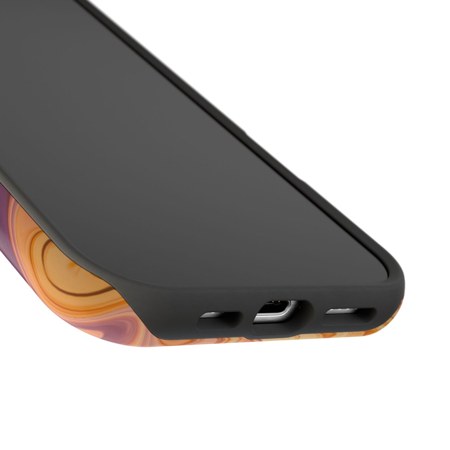 Golden Hour Swirl Phone Case – MagSafe Compatible for iPhone & Samsung Galaxy