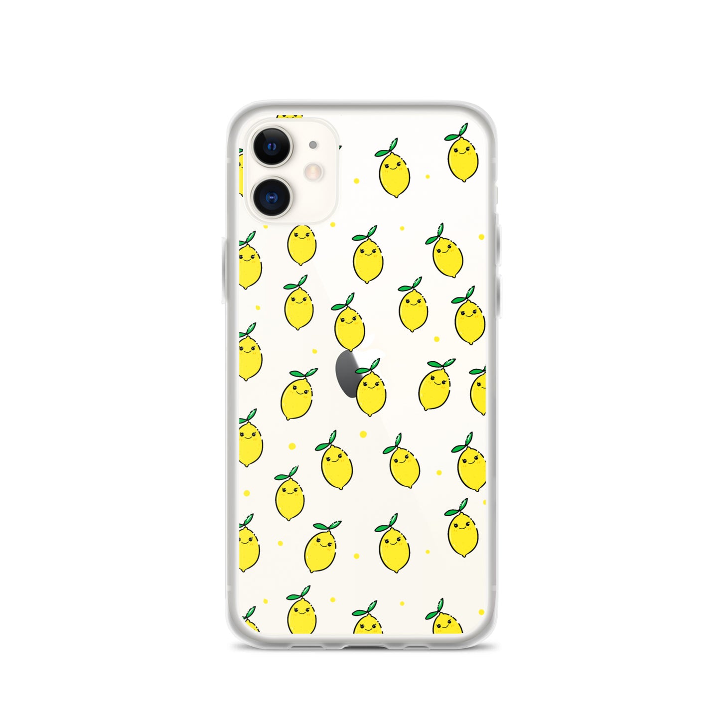 Silly Lemons Clear Phone Case - iPhone 15-11 All Sizes