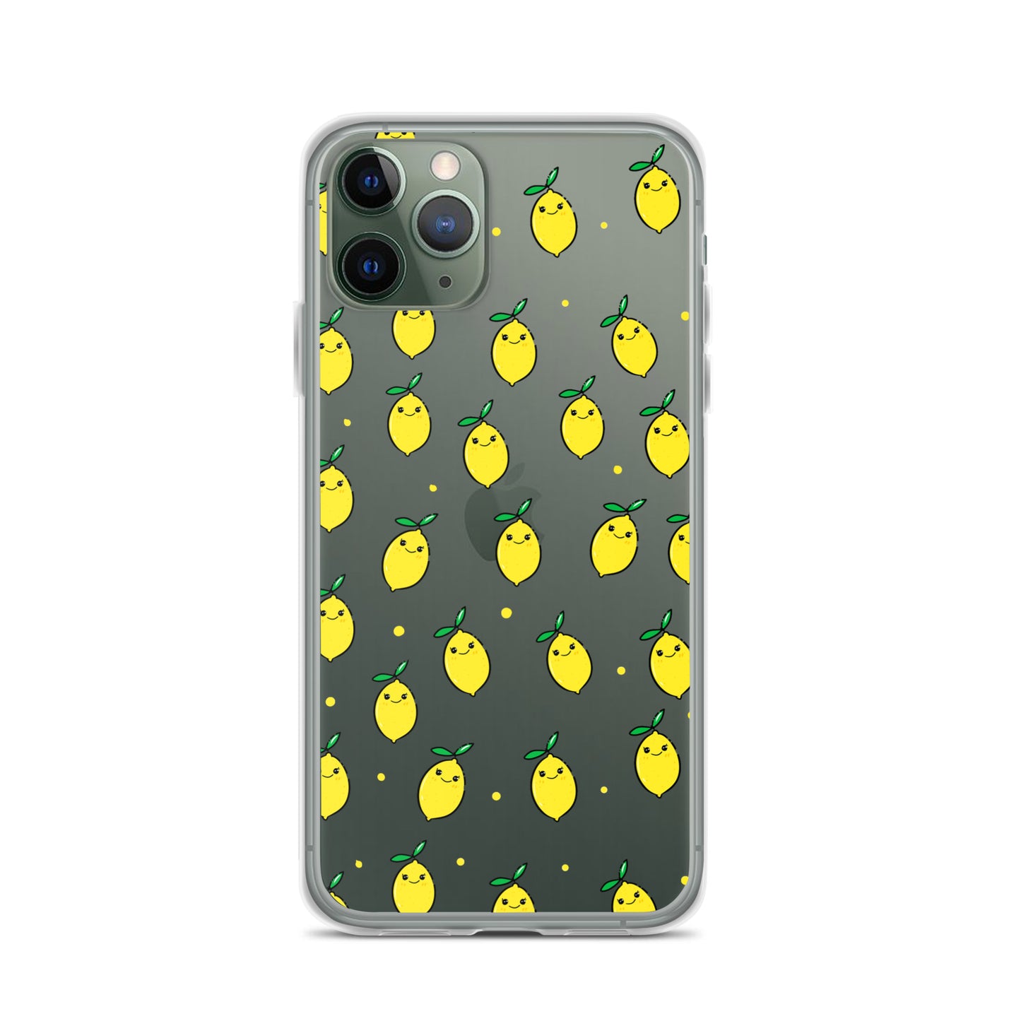 Silly Lemons Clear Phone Case - iPhone 15-11 All Sizes