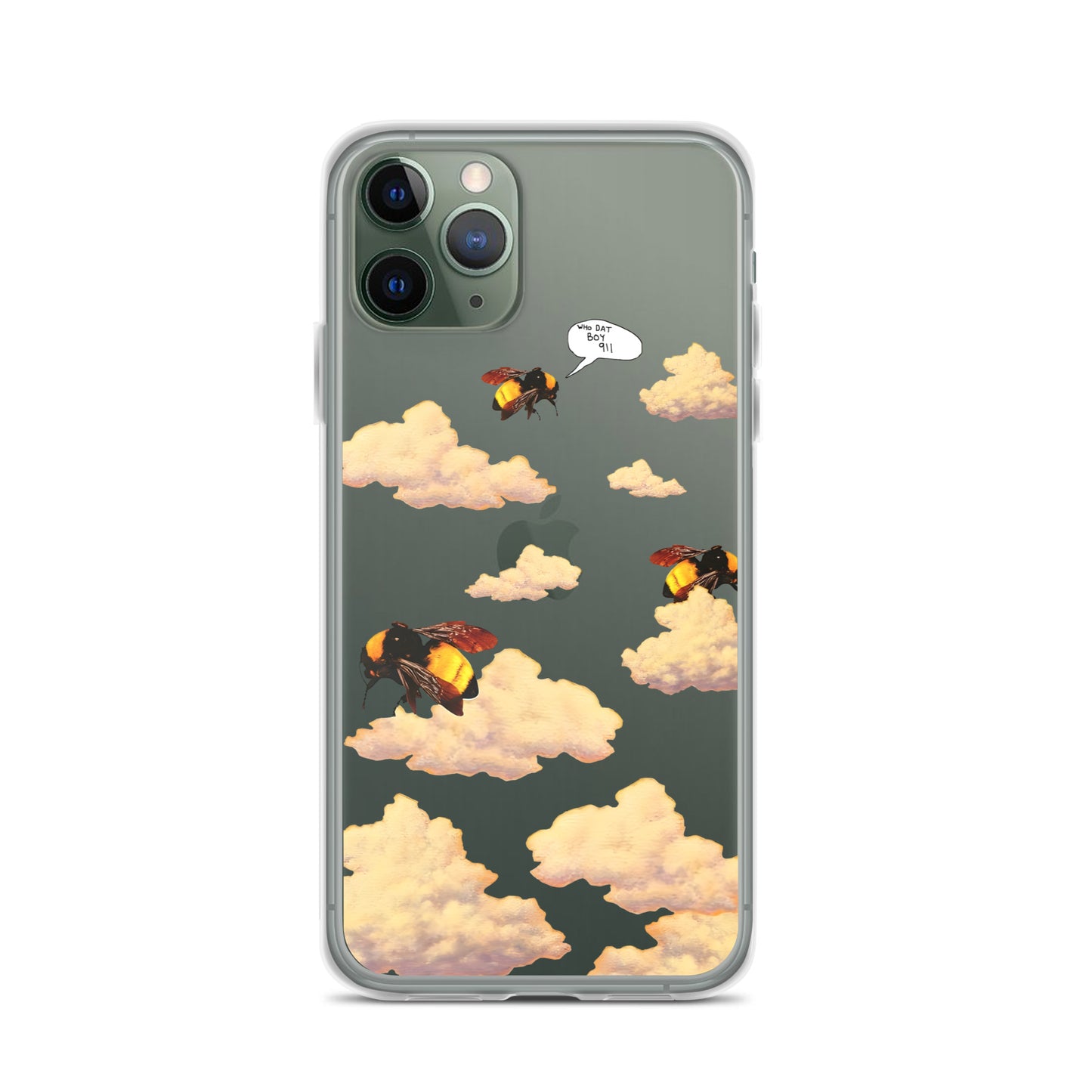 Flower Boy Clear iPhone Case - iPhone 15-11 All Sizes