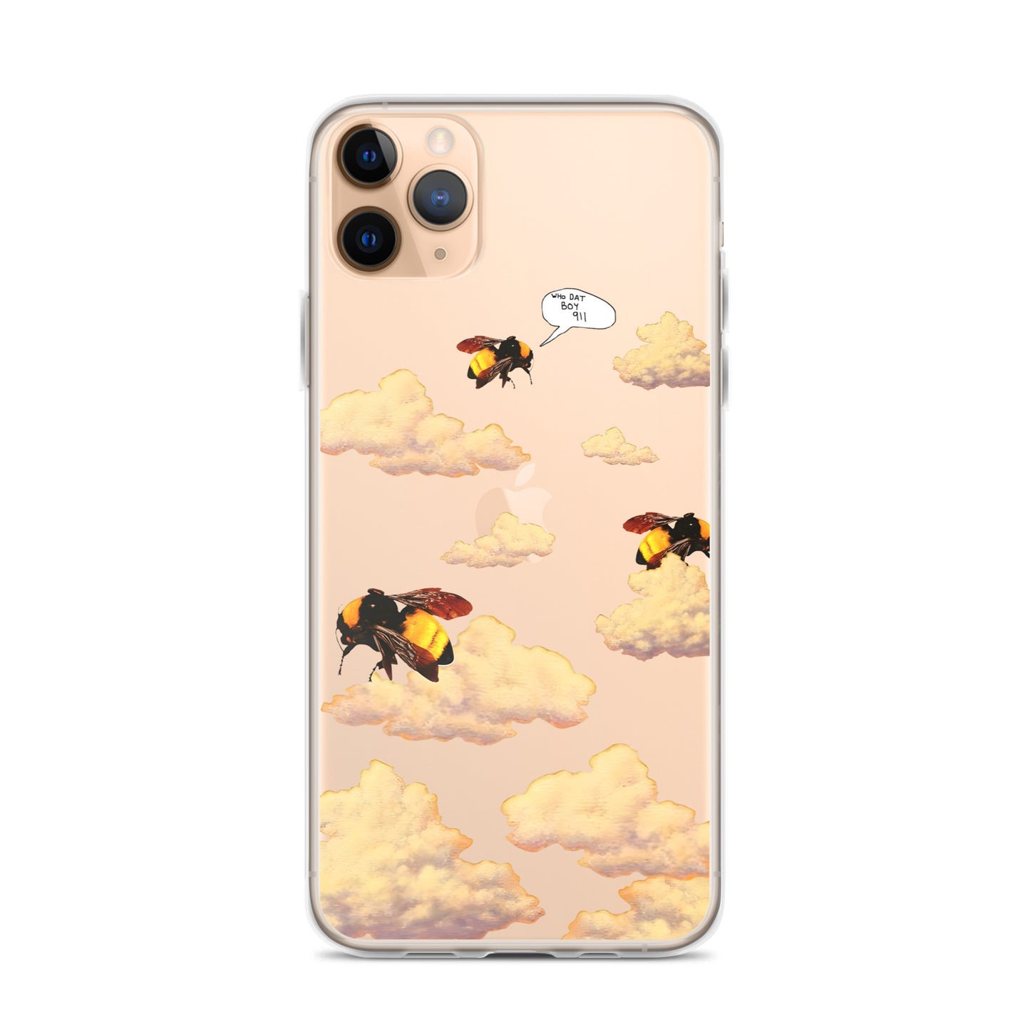 Flower Boy Clear iPhone Case - iPhone 15-11 All Sizes