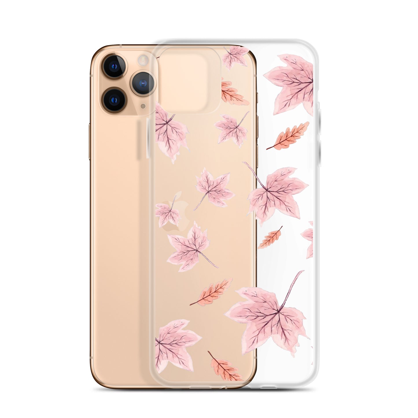 Autumn Leaves Clear iPhone Case - iPhone 15-11 All Sizes