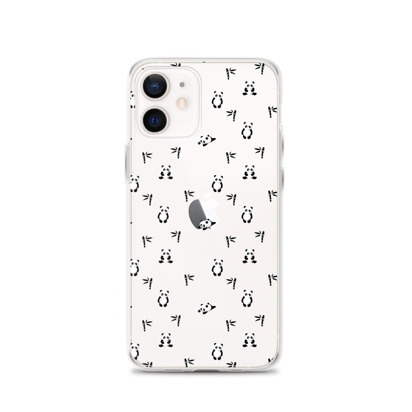 Cute Panda Clear iPhone Case - iPhone 15-11 All Sizes