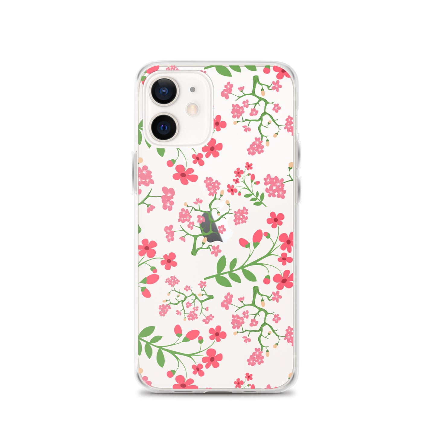 Cute Floral Clear iPhone Case - iPhone 15-11 All Sizes