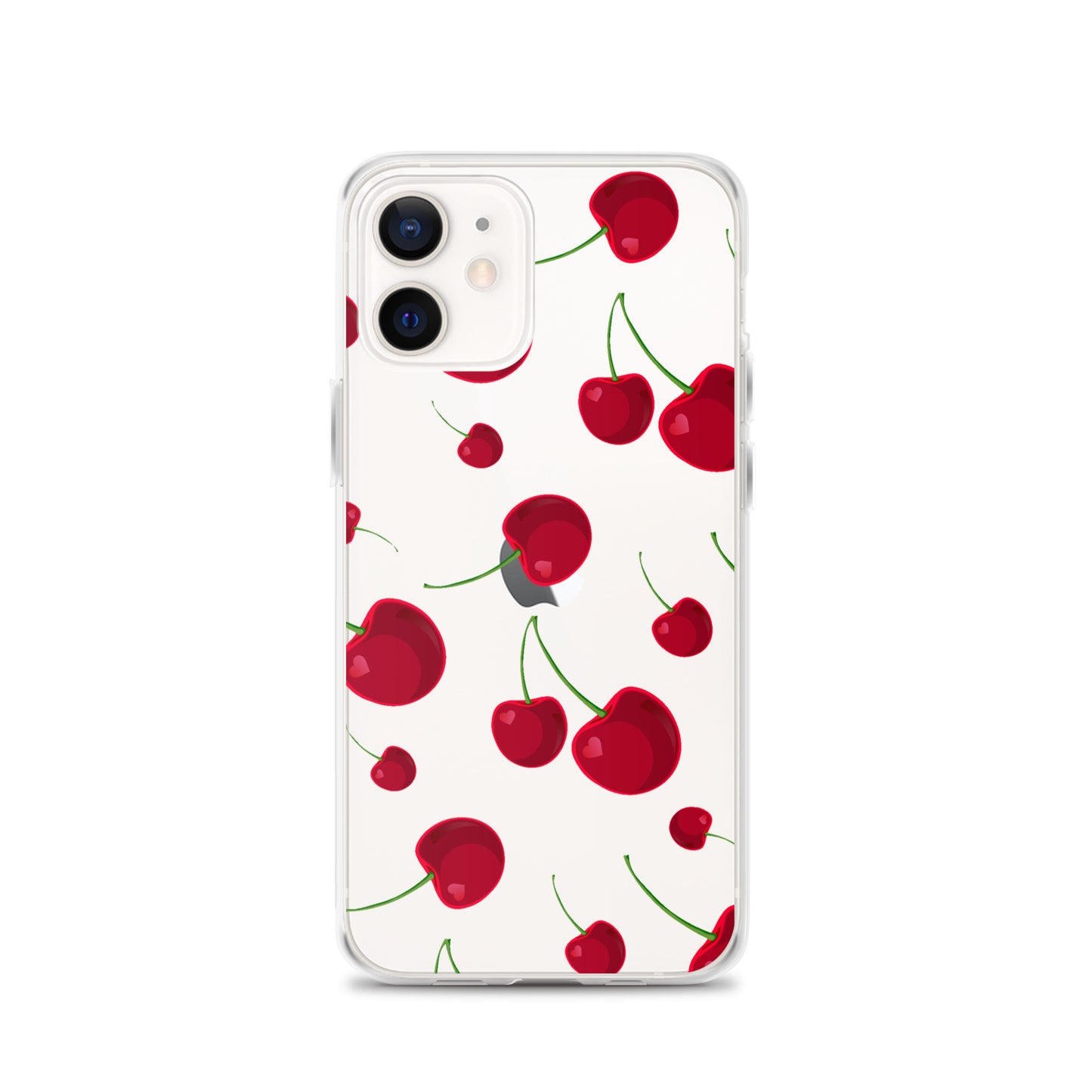 Cartoon Cherry Clear Phone Case - iPhone 15-11 All Sizes