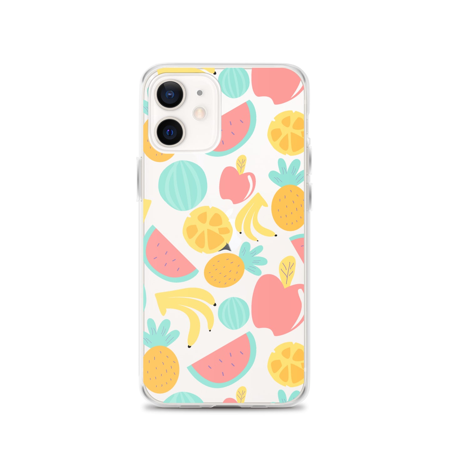 Summer Fruits Clear iPhone Case - iPhone 15-11 All Sizes