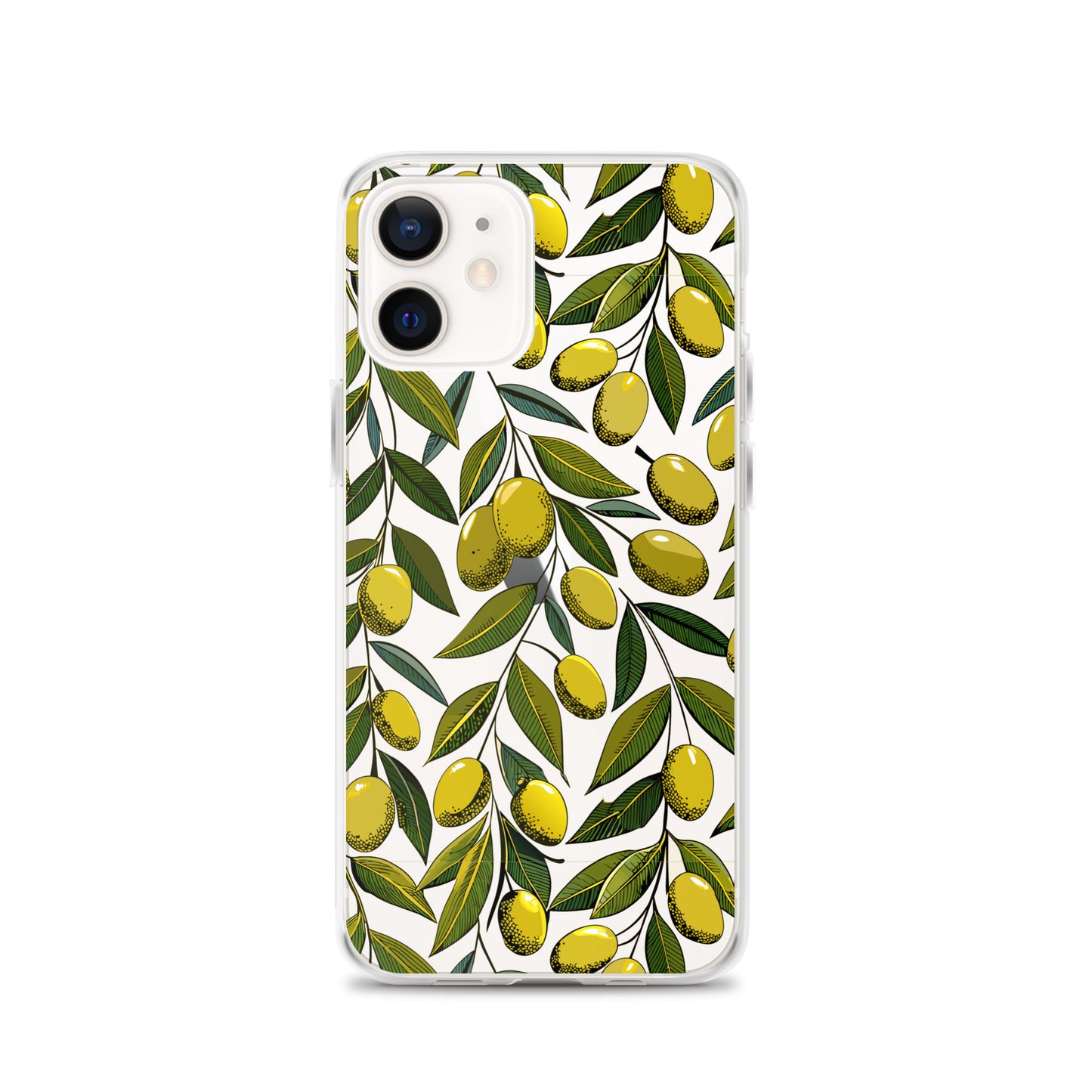 Fruit Tree Painting Clear iPhone Case - iPhone 15-11 All Sizes