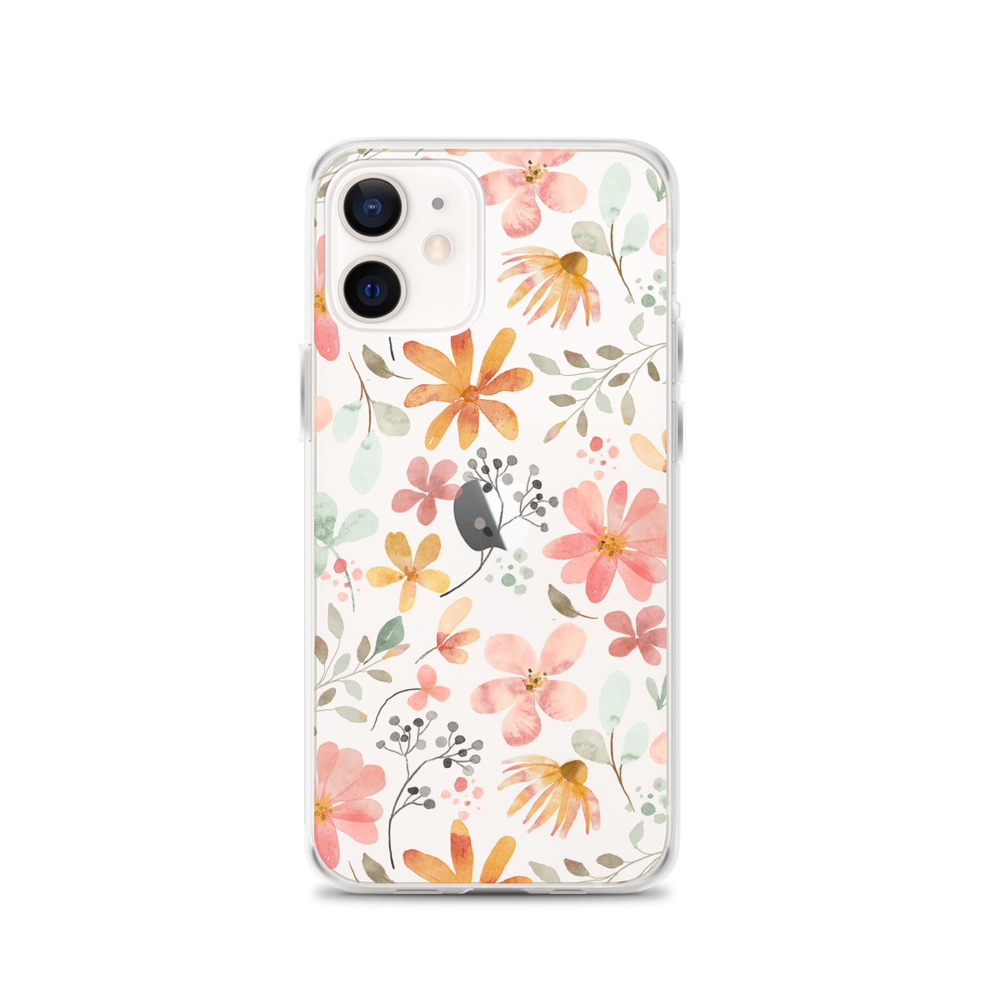 Aesthetic Floral Clear iPhone Case - iPhone 15-11 All Sizes