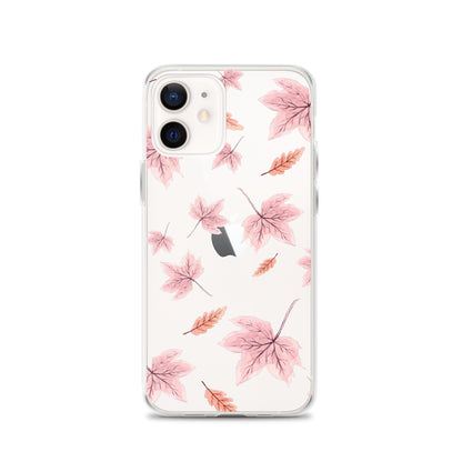 Autumn Leaves Clear iPhone Case - iPhone 15-11 All Sizes