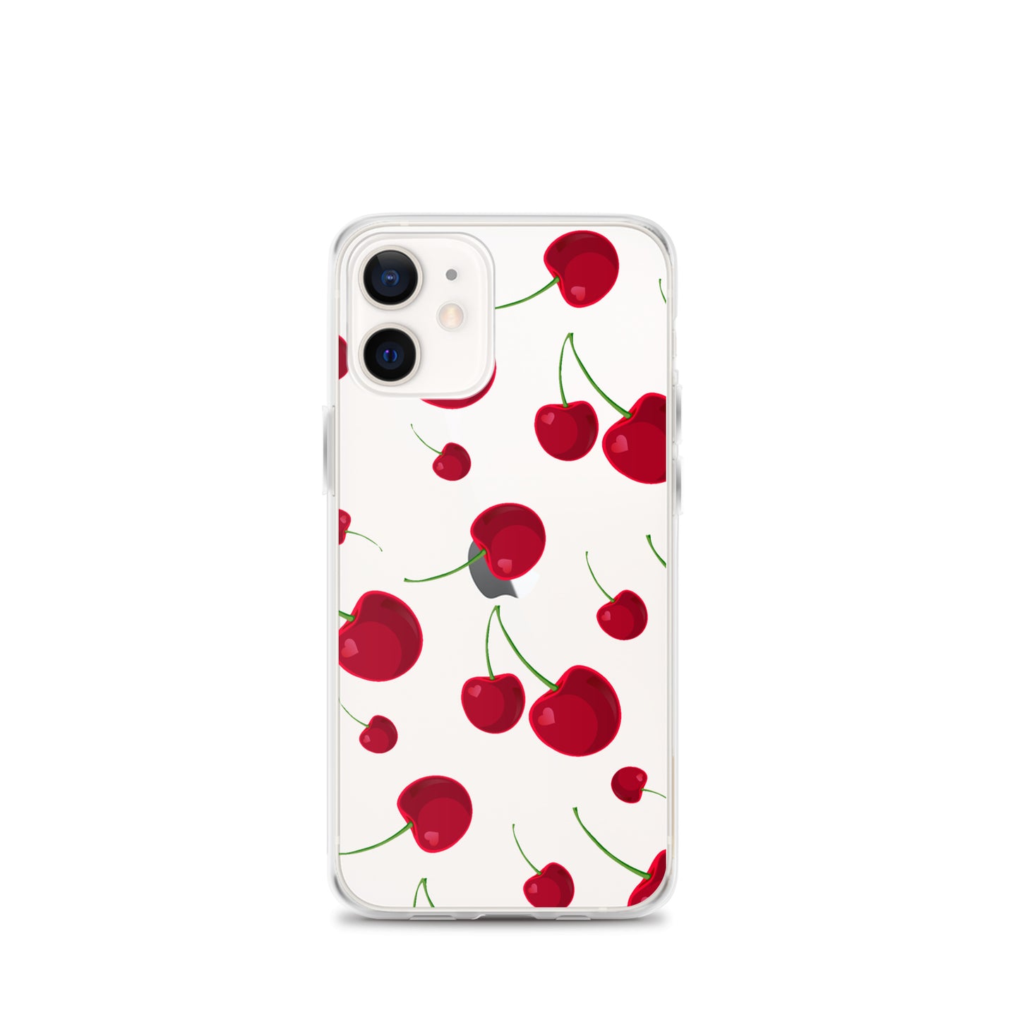 Cartoon Cherry Clear Phone Case - iPhone 15-11 All Sizes