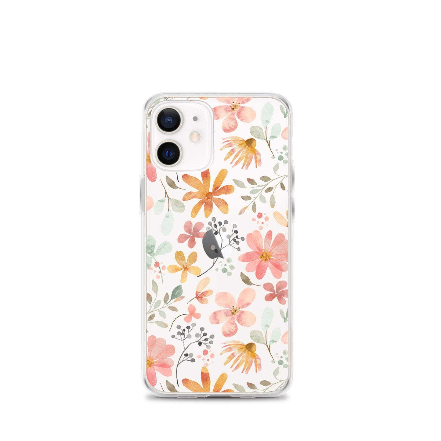 Aesthetic Floral Clear iPhone Case - iPhone 15-11 All Sizes