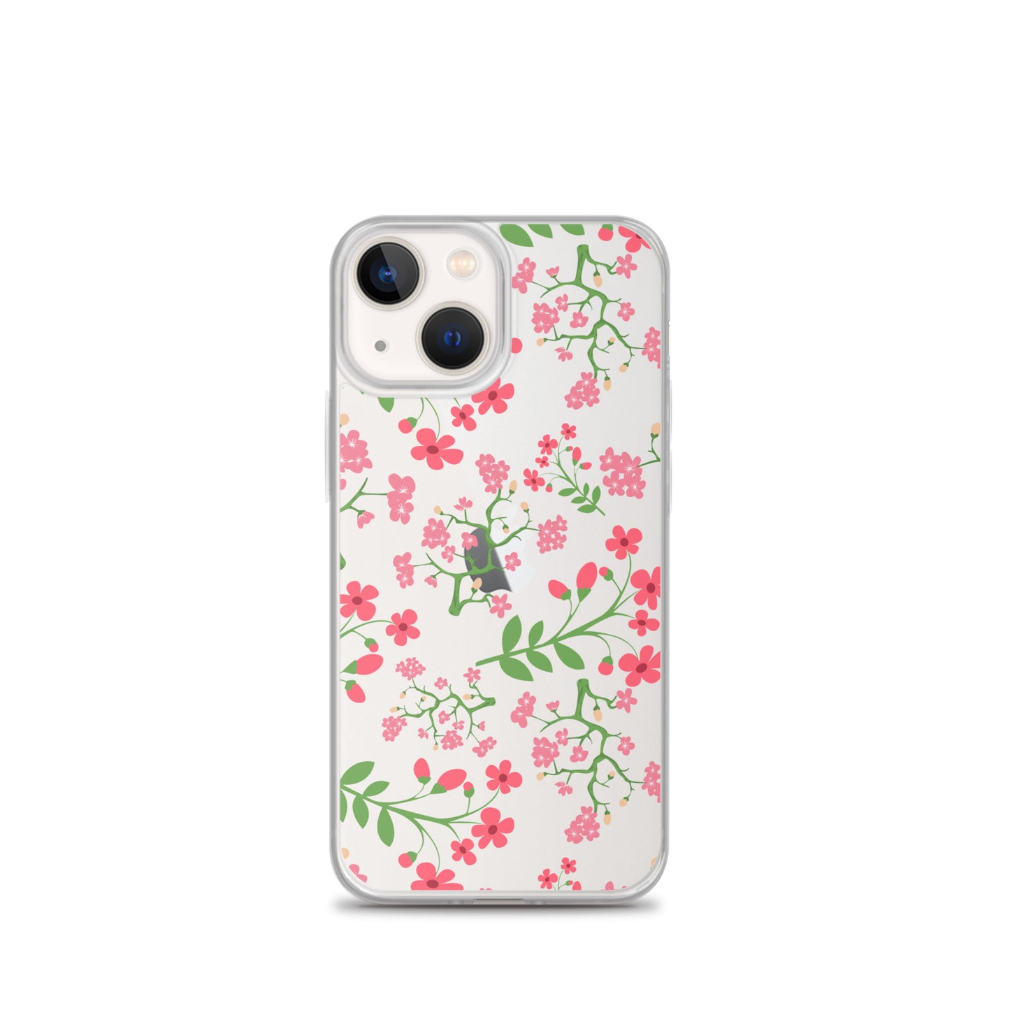 Cute Floral Clear iPhone Case - iPhone 15-11 All Sizes