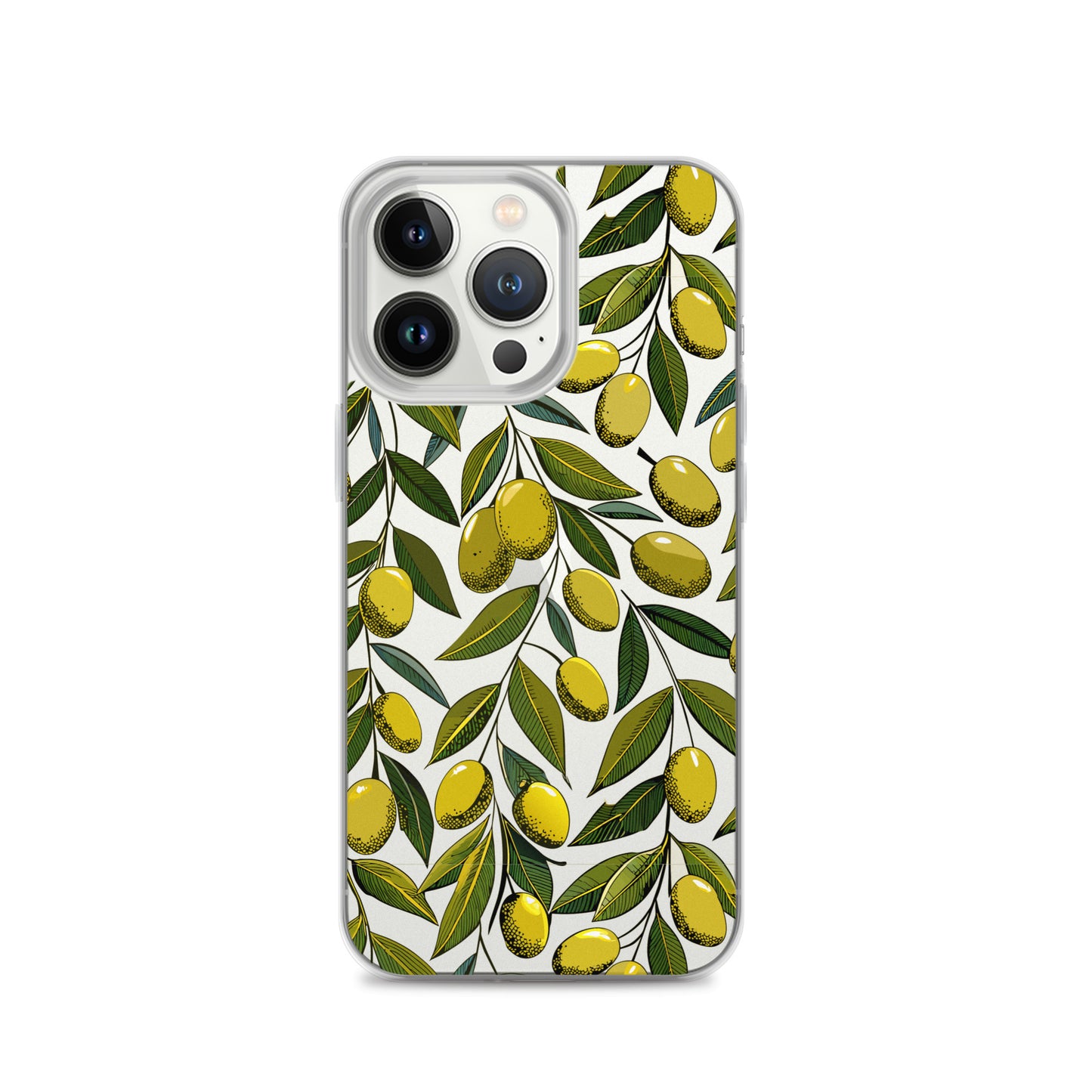 Fruit Tree Painting Clear iPhone Case - iPhone 15-11 All Sizes