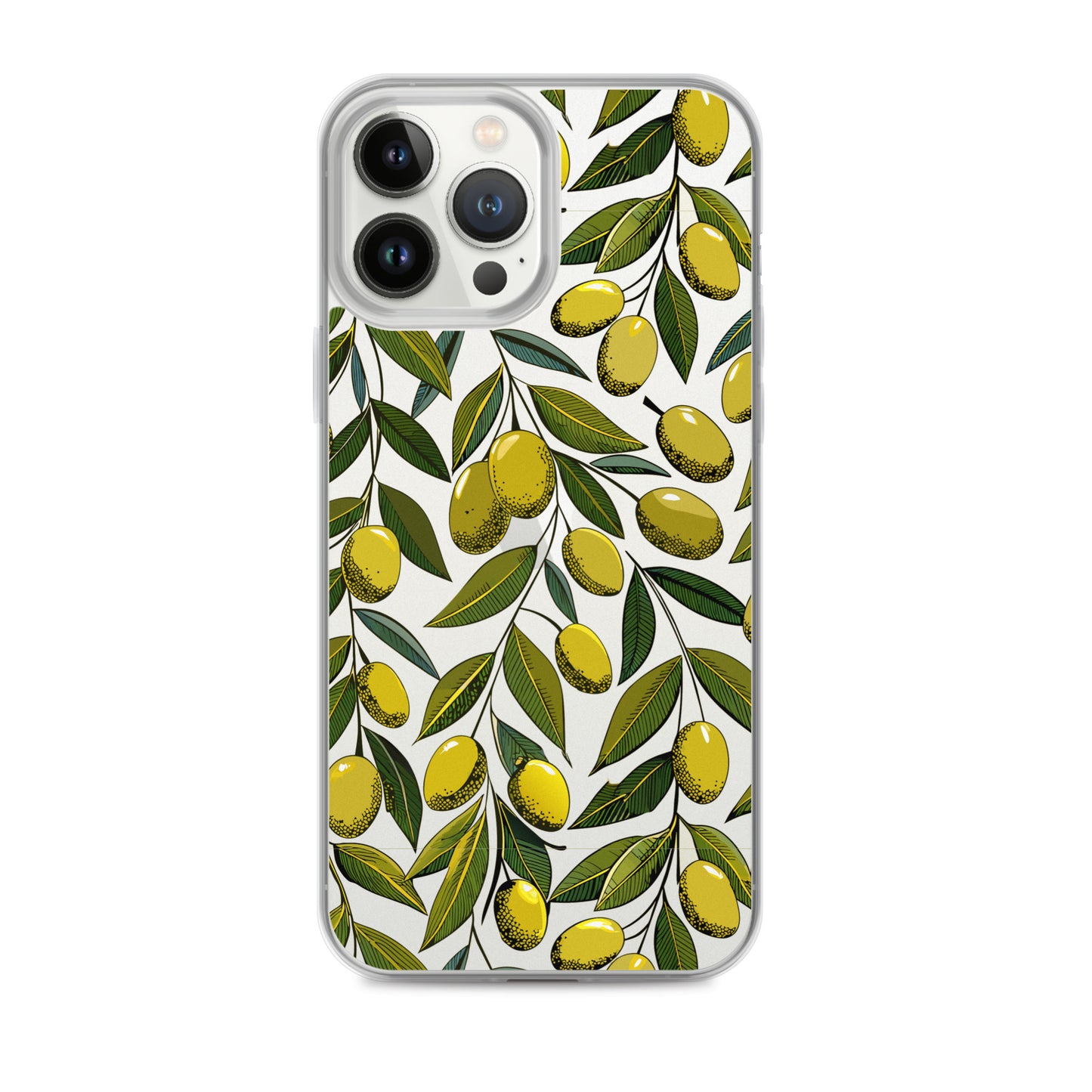 Fruit Tree Painting Clear iPhone Case - iPhone 15-11 All Sizes