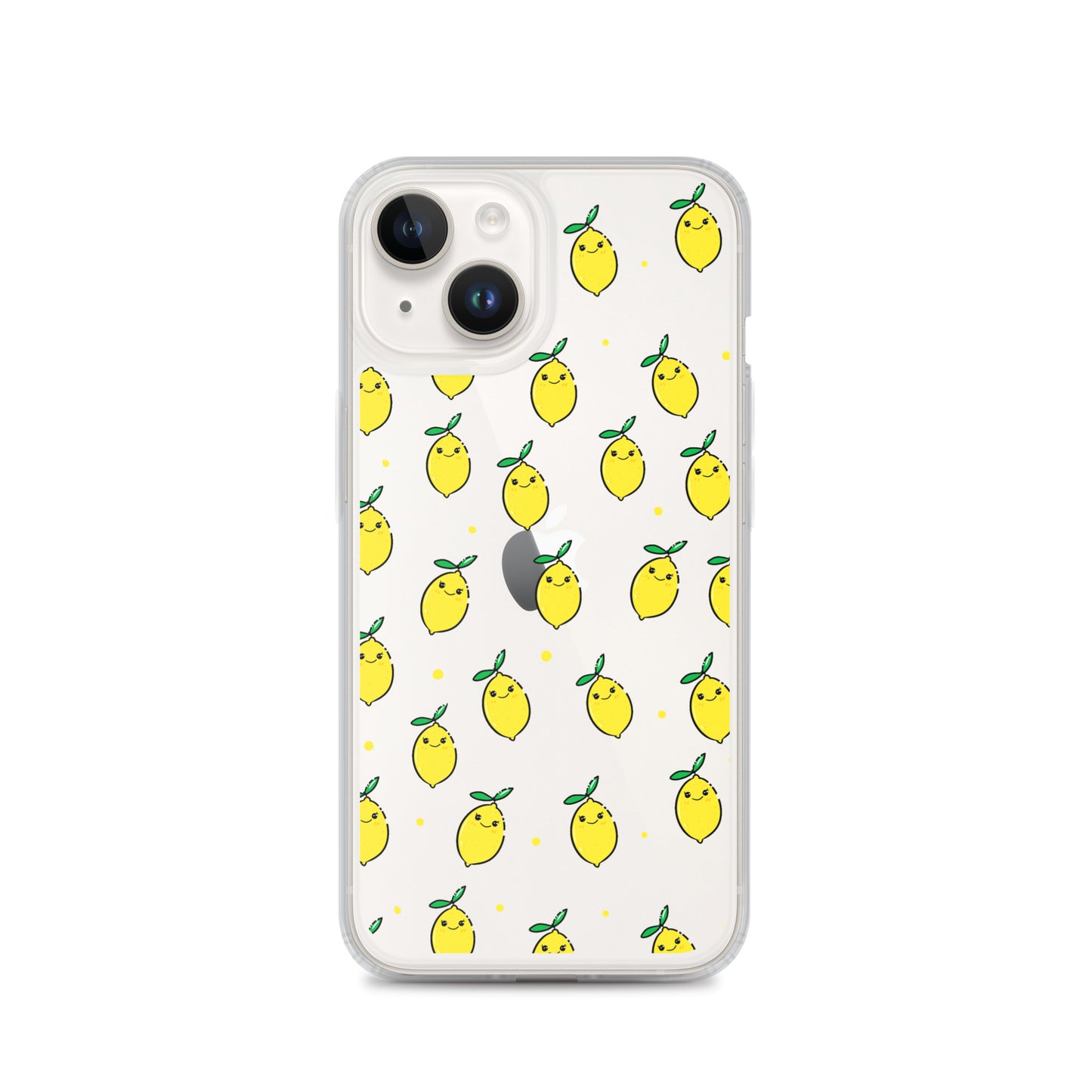 Silly Lemons Clear Phone Case - iPhone 15-11 All Sizes